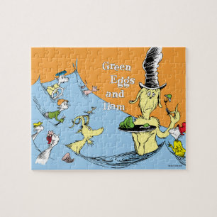 Dr. Seuss Green Eggs & Ham Water Scene Jigsaw Puzzle