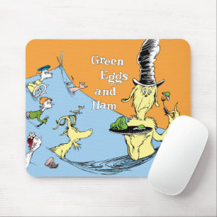Dr. Seuss Green Eggs & Ham Water Scene Mouse Pad