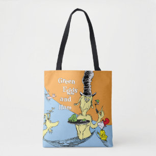Dr. Seuss Green Eggs & Ham Water Scene Tote Bag