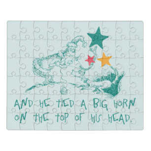Dr. Seuss Grinch and Max Jigsaw Puzzle