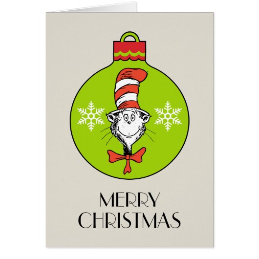 Dr. Seuss | Grinch | Classic Cat in the Hat Cards (Front)