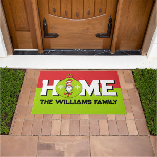 Dr. Seuss   Grinch Classic Cat in the Hat Doormat
