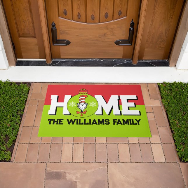 Dr. Seuss | Grinch Classic Cat in the Hat Doormat (Outdoor)