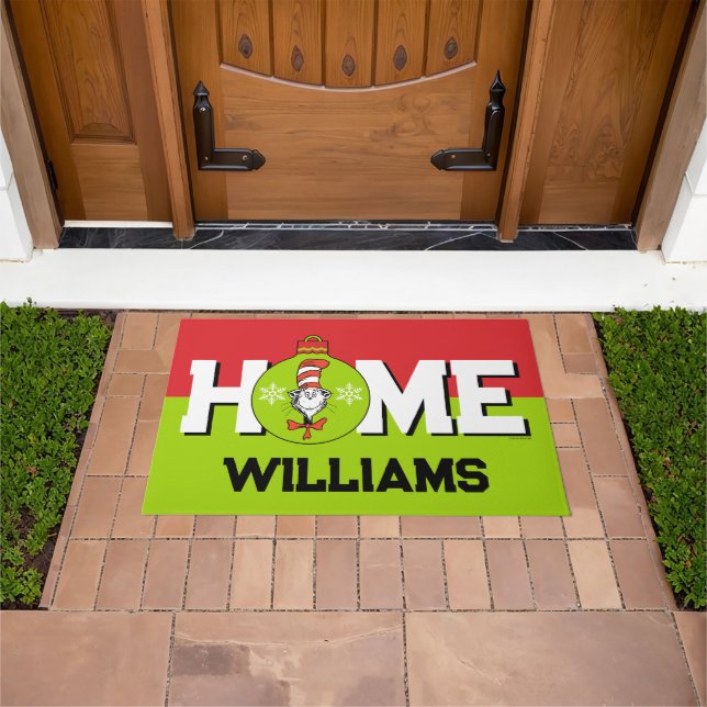 Dr. Seuss | Grinch Classic Cat in the Hat Doormat (Outdoor)