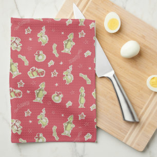 Dr. Seuss   Grinch   Classic Cat in the Hat Kitchen Towel