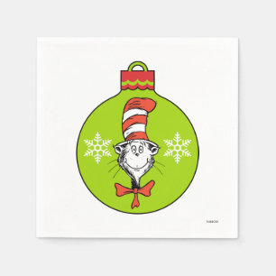 Dr. Seuss   Grinch   Classic Cat in the Hat Paper Napkins