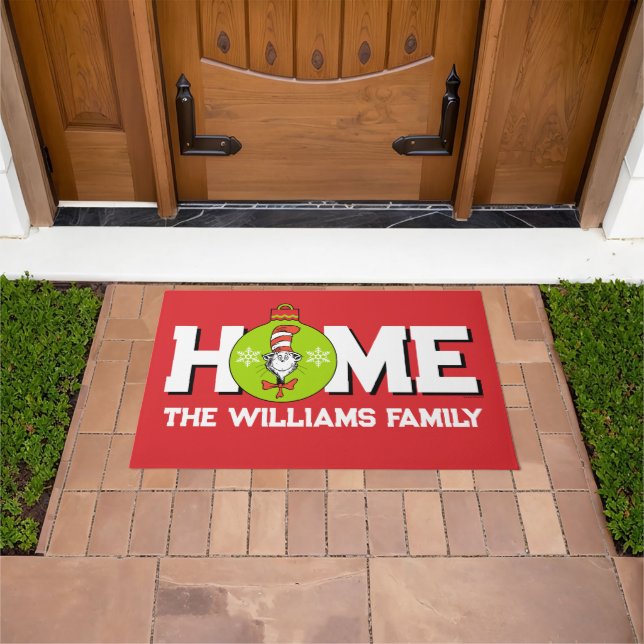Dr. Seuss | Grinch Classic The Cat in the Hat Doormat (Outdoor)
