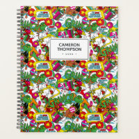 Dr. Seuss | Grinch Colorful Pattern