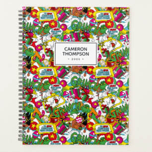 Dr. Seuss Grinch Colorful Pattern Planner