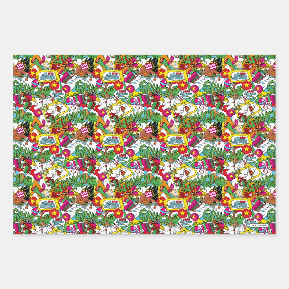 Disover Funny character Colorful Pattern Wrapping Paper