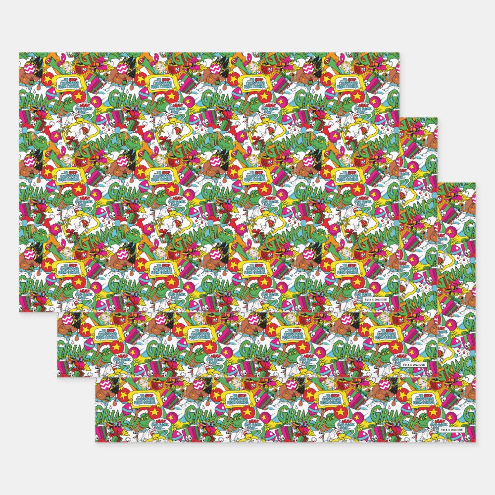 Disover Funny character Colorful Pattern Wrapping Paper