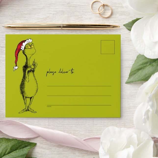 Dr. Seuss | Grinch Envelope (Wedding)