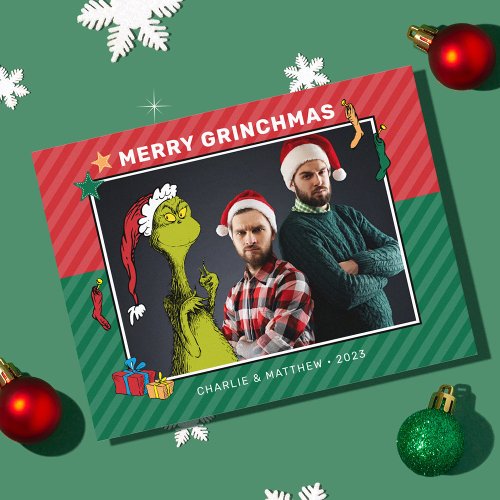 Dr Seuss  Grinch Family Photo Holiday