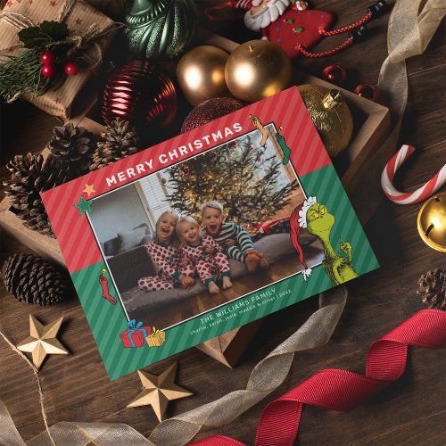 Dr Seuss  Grinch Family Photo Holiday