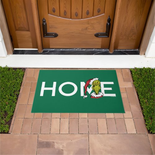 Dr Seuss  Grinch _ Ho Ho Ho Doormat