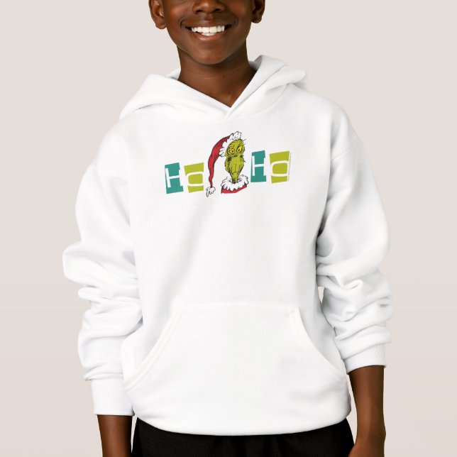 Dr. Seuss | Grinch - Ho Ho Ho Hoodie (Front)