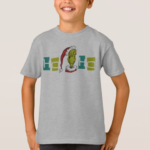 Dr Seuss  Grinch _ Ho Ho Ho T_Shirt