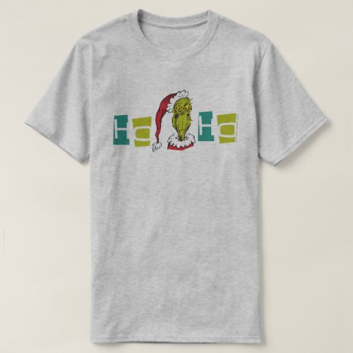 Dr Seuss  Grinch _ Ho Ho Ho T_Shirt