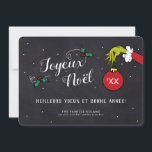 Dr. Seuss | Grinch - Joyeux Noël Photo<br><div class="desc">Celebrate the Holiday's with Dr. Seuss this year by sending all your family and friends this trendy chalkboard holiday card featuring Grinch. Personalize by adding your custom holiday message adding your favorite family photos.</div>
