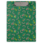 Dr. Seuss | Grinch | Merry Grinchmas Pattern Clipboard