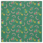 Dr. Seuss | Grinch | Merry Grinchmas Pattern Fabric