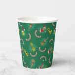 Dr. Seuss | Grinch | Merry Grinchmas Pattern Paper Cups
