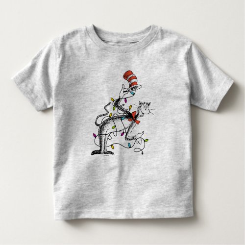 Dr Seuss  Grinch  Mischievous Cat in the Ha Toddler T_shirt