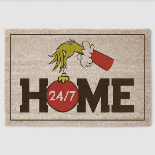 Dr. Seuss Grinch   Personalized 24/7 Fiber Doormat