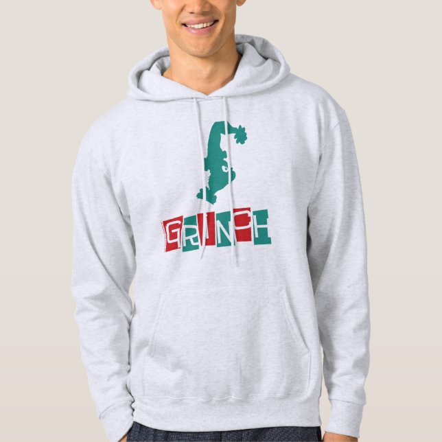 Dr. Seuss | Grinch - Red & Green Hoodie (Front)