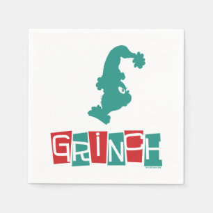 Dr. Seuss Grinch - Red & Green Napkins