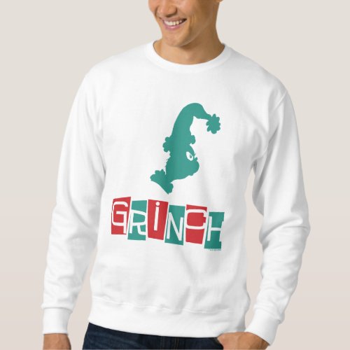 Dr Seuss  Grinch _ Red  Green Sweatshirt