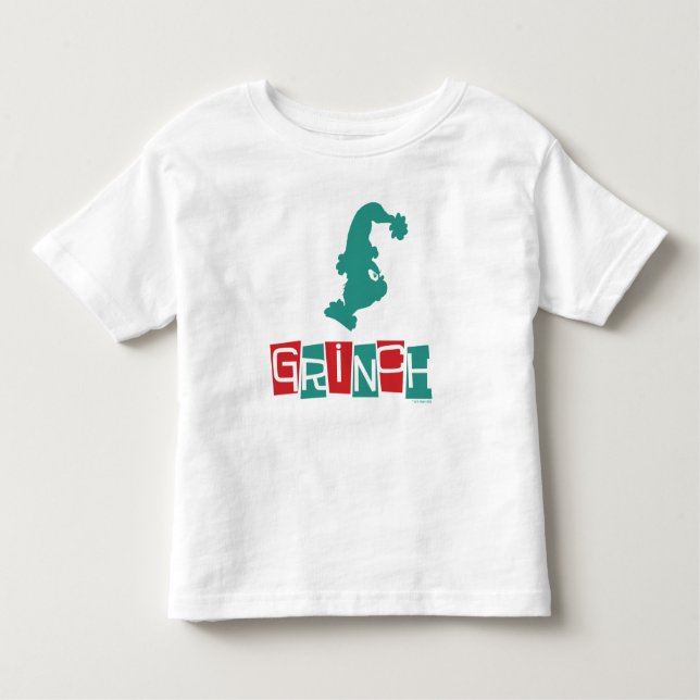 Dr. Seuss | Grinch - Red & Green Toddler T-shirt (Front)