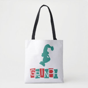 Dr. Seuss Grinch - Red & Green Tote Bag