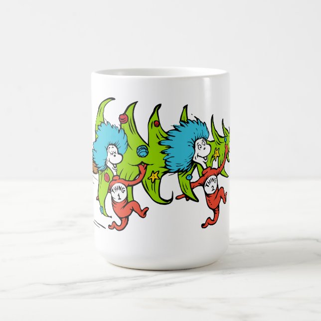 Dr. Seuss | Grinch | Thing One Thing Christmas Coffee Mug (Center)
