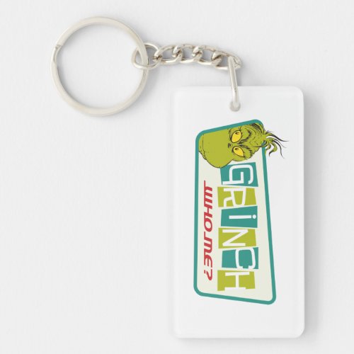 Dr Seuss  Grinch _ Who Me 2 Keychain