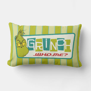 Dr. Seuss Grinch - Who Me? Lumbar Pillow