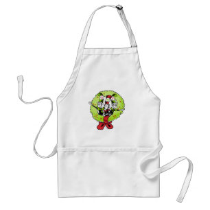Dr Seuss Grinch Who-ville Christmas Joy Adult Apron