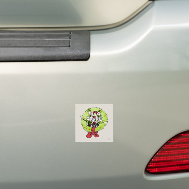 Dr Seuss | Grinch | Who-ville Christmas Joy Car Magnet (In Situ)