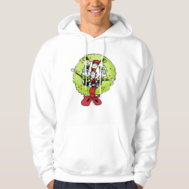Dr Seuss | Grinch | Who-ville Christmas Joy Hoodie (Front)