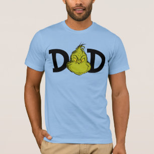 Dr. Seuss   Grinch Winter Birthday Dad T-Shirt