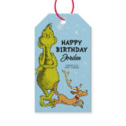 Dr. Seuss | Grinch Winter Birthday Favor