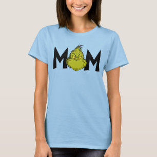 Dr. Seuss   Grinch Winter Birthday Mom T-Shirt