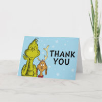 Dr. Seuss | Grinch Winter Birthday Thank You