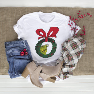 Dr. Seuss Grinch Wreath T-Shirt