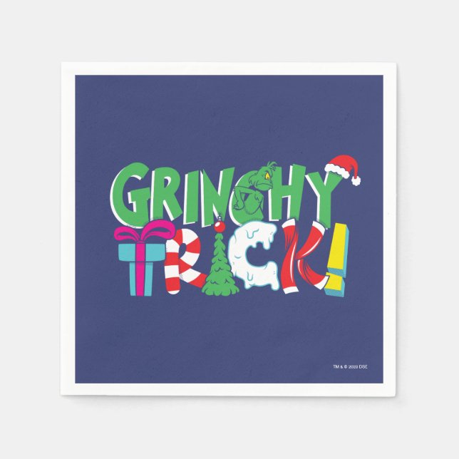 Dr. Seuss | Grinchy Trick Napkins (Front)