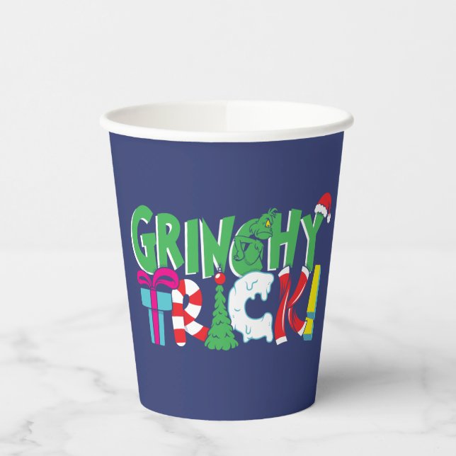 Dr. Seuss | Grinchy Trick Paper Cups (Left)