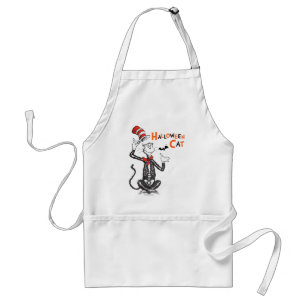 Dr. Seuss   Halloween Cat in the Hat Adult Apron