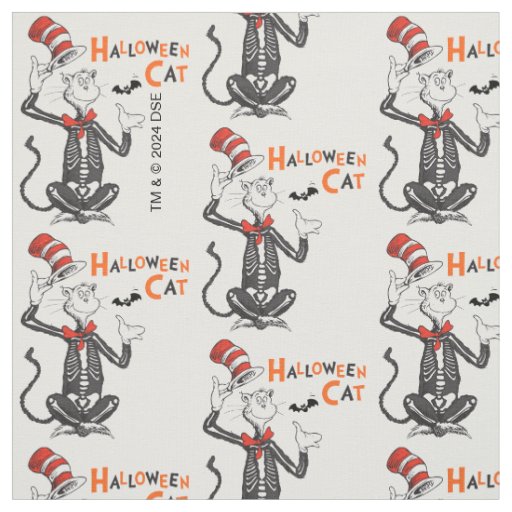 Dr. Seuss | Halloween Cat in the Hat Fabric