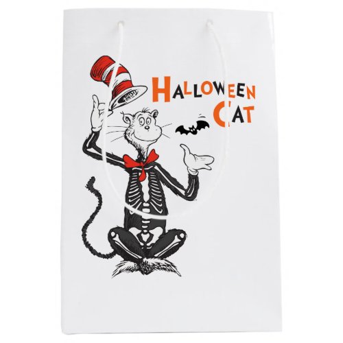 Dr Seuss  Halloween Cat in the Hat Medium Gift Bag
