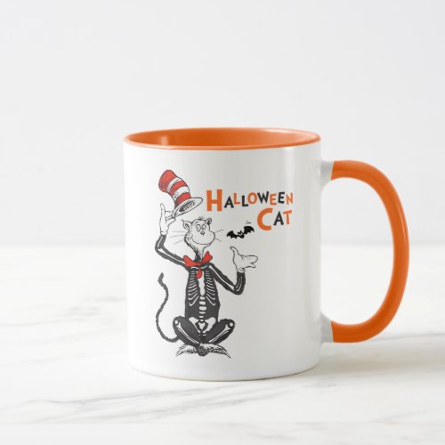 Dr Seuss  Halloween Cat in the Hat Mug